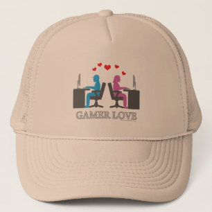 Gamer Love Trucker Hat