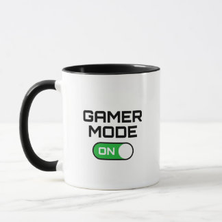 Gamer Mode On Funny Toggle Switch Gaming Coffee Mug