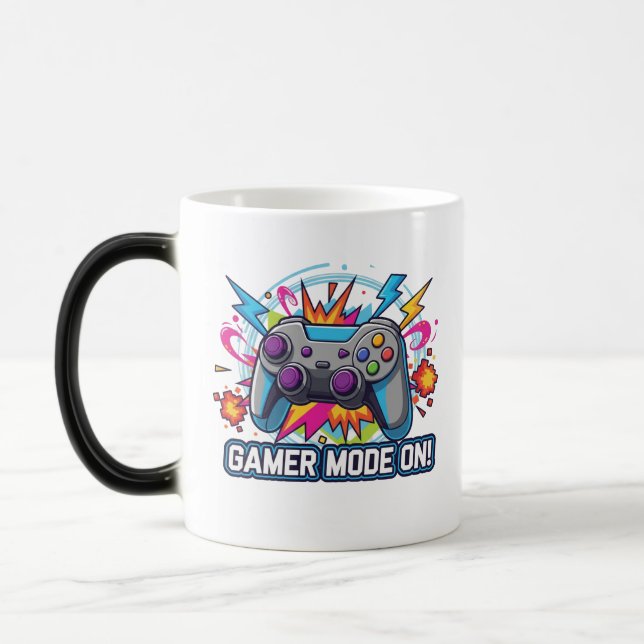 Gamer Mode On! Magic Mug (Left)