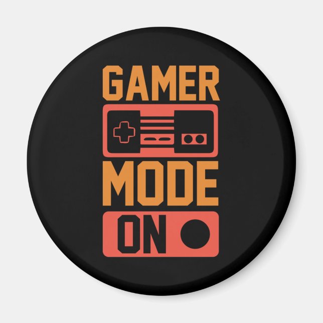Gamer Mode On Magnet (Front)