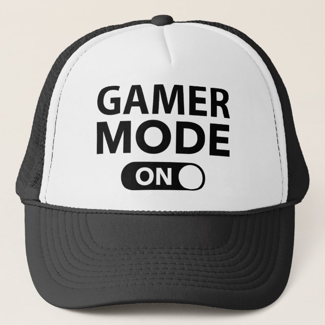 Gamer Mode On Trucker Hat (Front)