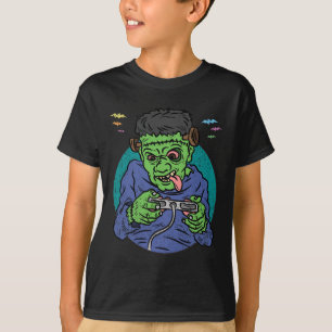 Gamer Monster Halloween Costume Gaming Video-game T-Shirt
