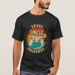 Gamer New Uncle Dad Mom Baby Announcement Pregnanc T-Shirt