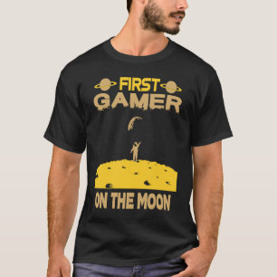 Gamer On The Moon T-Shirt