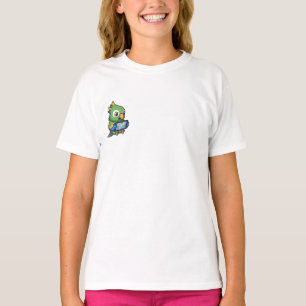 Gamer Parrot Mobile Gaming Bird Kids T-Shirt