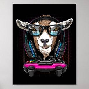 Gamer Pc Computer Video Game Lover Streaming Gamin Poster