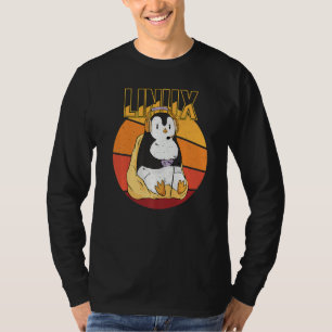Gamer Penguin Linux Root Party Nerd Programmer Com T-Shirt