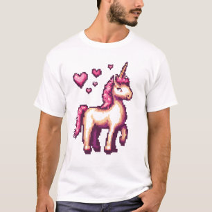 Gamer Pixel Unicorn (1) T-Shirt