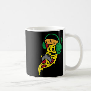 Gamer Pizza Video Gaming Funny Food Men Boys Kids Coffee Mug