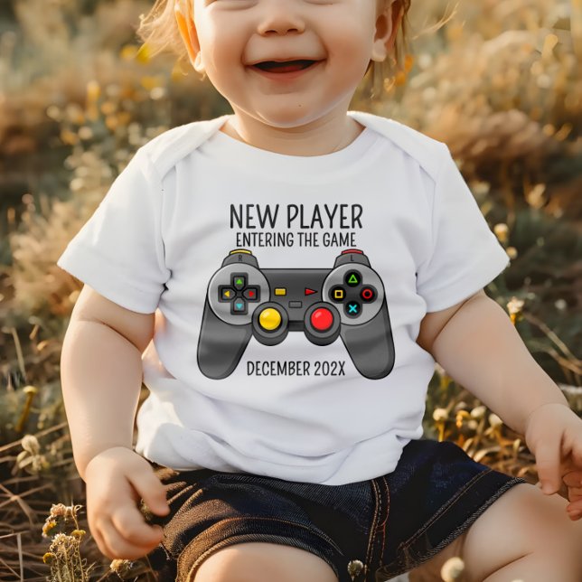 Gamer Player 3 Has Entered The Game Baby Bodysuit (Creator Uploaded)