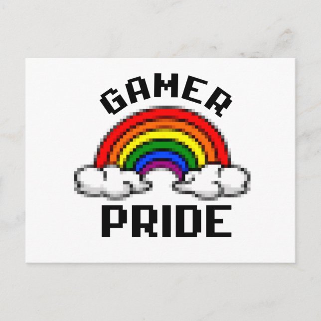 Gamer Pride Postcard (Front)