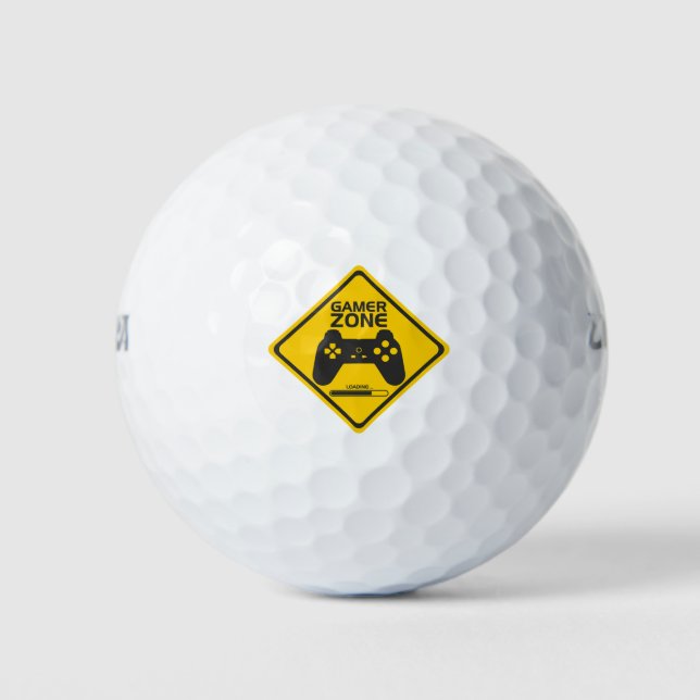 Gamer product golf balls (Front)