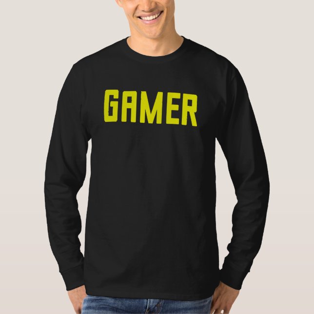 Gamer Proud Rpg And Cool Video Gamer Meme 4 T-Shirt (Front)