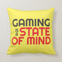 Gamer Quote Pillow for Video Games Geek Gaming Pro