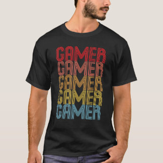 Gamer Retro 70s Game Funny T-Shirt
