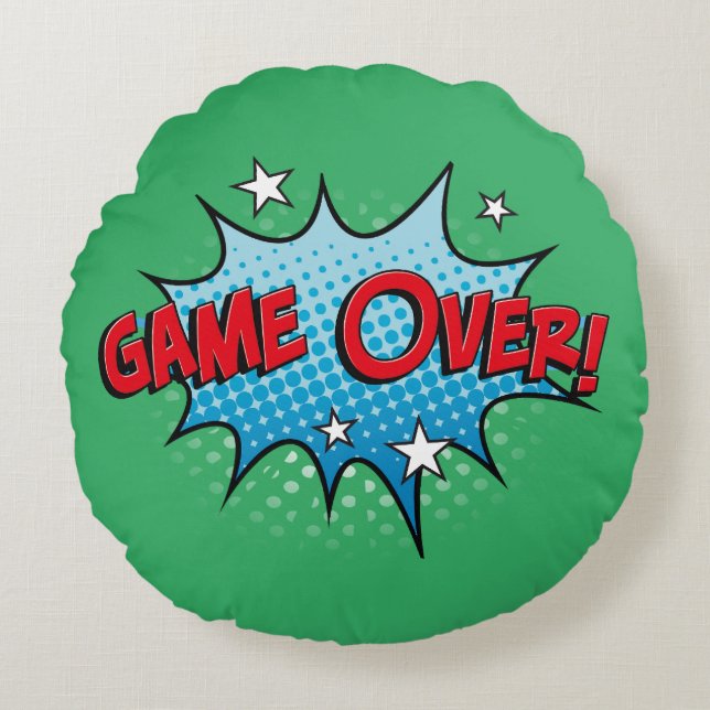 Gamer Round Cushion (Front)