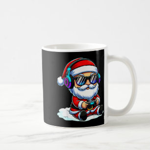 Gamer Santa Video Game Christmas Gaming  Coffee Mug