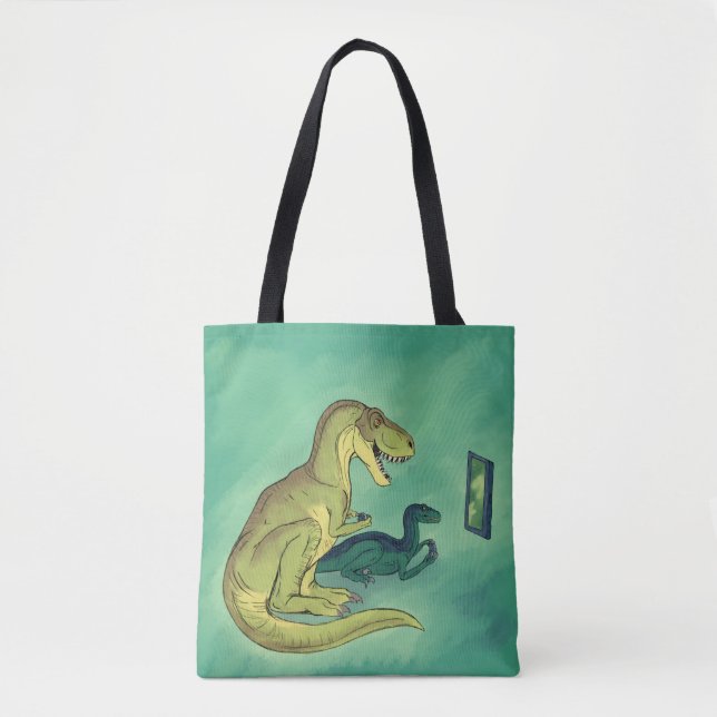 Gamer-Saurus Tote Bag (Front)