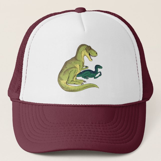 Gamer-Saurus Trucker Hat (Front)