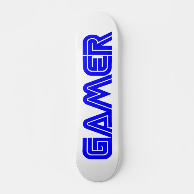 Gamer Skateboard Oldschool (Front)