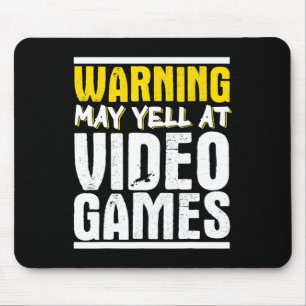 Gamer Skeleton Gaming Video Games  Mouse Pad