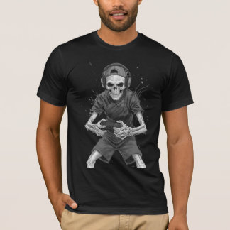 Gamer Skeleton  T-Shirt
