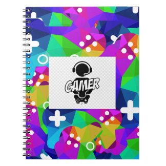 "GAMER" SPIRAL BOUND NOTEBOOK