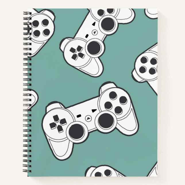 Gamer Spiral Notebook (Front)