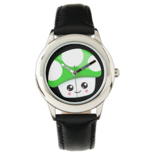 Gamer - Stainless Steel Leather Strap Watch