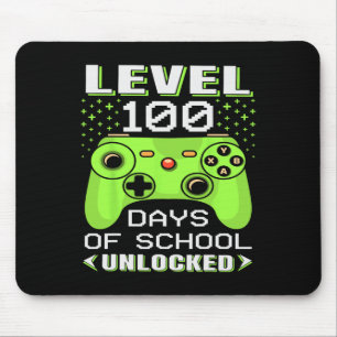 Gamer Suden 100h Day Eacher 100 Days Of School Mouse Pad