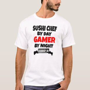 Gamer Sushi Chef T-Shirt
