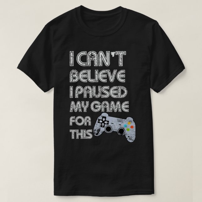 Gamer  T-Shirt (Design Front)