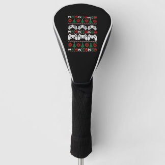 Gamer Ugly Christmas Sweater Golf Head Cover
