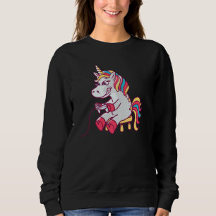 Gamer Unicorn Pullover