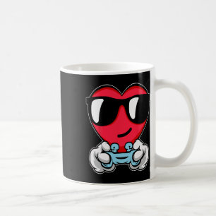 Gamer Valentines Day Cute Video-game Controller Ga Coffee Mug
