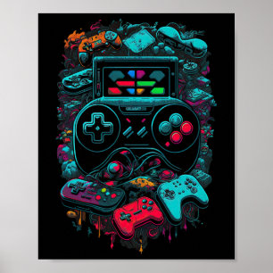 Gamer Video Game Controller 14  Poster