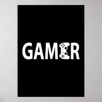 Gamer, Video Game Controller - Gaming Humour Joke
