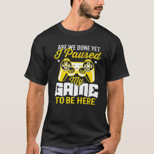 Gamer Video Gamer Joke Gaming Funny Gamer Best Gam T-Shirt