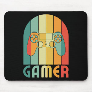 Gamer Video Games Player For Game Player Gamer Dad Mouse Pad
