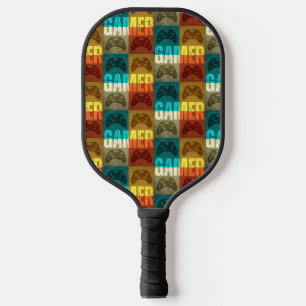 GAMER VINTAGE VIDEO GAME CONTROLLER PICKLEBALL PADDLE