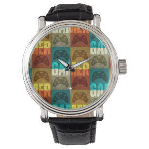 GAMER VINTAGE VIDEO GAME WATCH