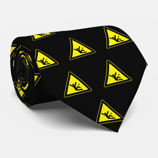 Gamer Warning Tie (Rolled)