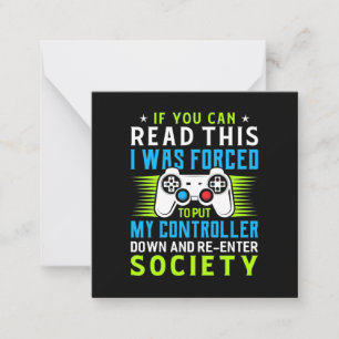 Gamer Was Forced To Put My Controller Card