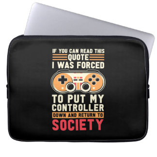 Gamer Was Forced To Put My Controller Laptop Sleeve