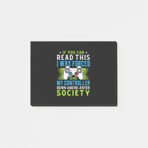 Gamer Was Forced To Put My Controller Post-it Notes