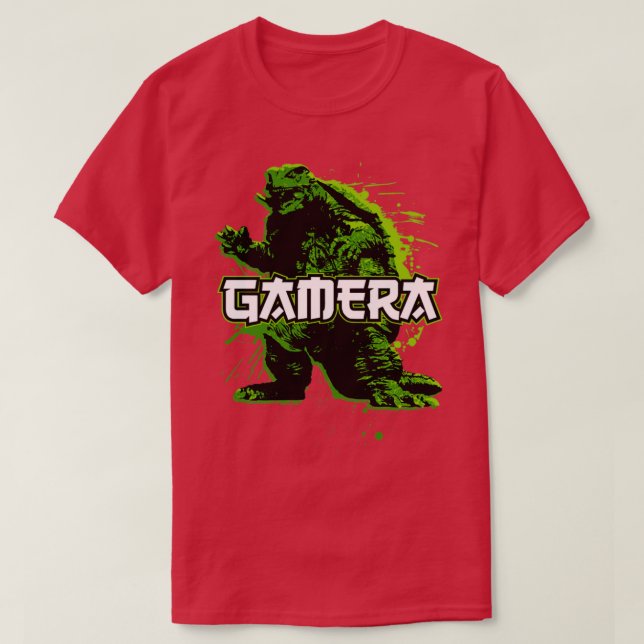 GAMERA Splatter T-Shirt (Design Front)