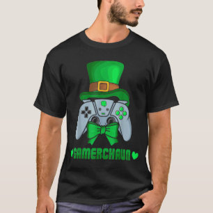Gamerchaun Irish Gamer Paddys Men St Patrick Day B T-Shirt