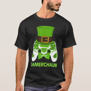 Gamerchaun Irish Gamer Paddys Men St Patrick Day B T-Shirt