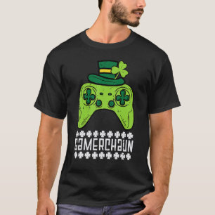 Gamerchaun Irish Gamer Paddys Men St Patrick Day B T-Shirt