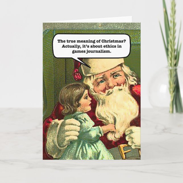 GamerGate Christmas Card (Front)